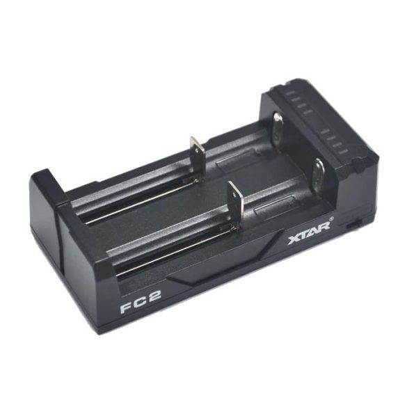 XTAR FC2 akkutöltő Li-ion és Ni-Mh akkukhoz 2 csatornás 2A
