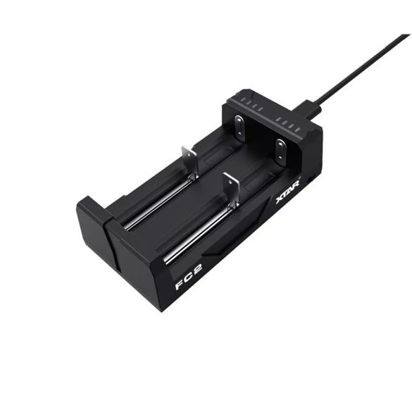 XTAR FC2 akkutöltő Li-ion és Ni-Mh akkukhoz 2 töltő csatornás 2A