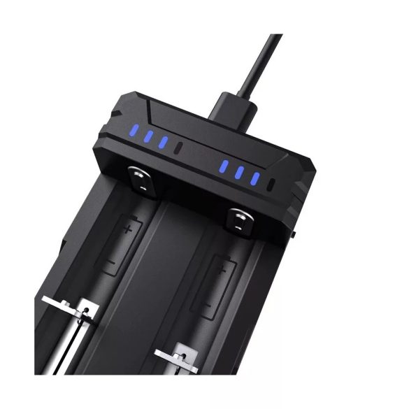 XTAR FC2 akkutöltő Li-ion és Ni-Mh akkukhoz 2 csatornás 2A