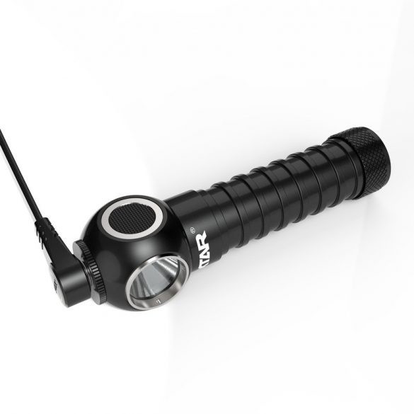 XTAR H3R fejlámpa,mágneses töltővel,LED Cree XP-L V6,1000 lumen