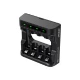 XTAR L4  AKKUMULÁTOR TÖLTŐ 1,5 V-OS LI-ION  AA ÉS AAA  AKKUMULÁTORHOZ