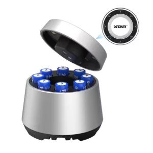 XTAR L8 BOX KT akkutöltő 1,2V  Ni-Mh és 1,5V-os Li-Ion  AA és AAA akkuhoz USB-C
