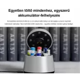 XTAR L8 BOX KT akkutöltő 1,2V  Ni-Mh és 1,5V-os Li-Ion  AA és AAA akkuhoz USB-C