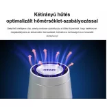 XTAR L8 BOX KT akkutöltő 1,2V  Ni-Mh és 1,5V-os Li-Ion  AA és AAA akkuhoz USB-C