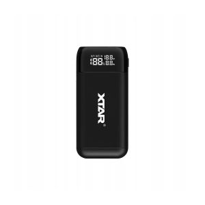 XTAR-PB2SL V2 power bank és akkutöltő  2A max 22,5W