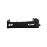 XTAR SC1 USB-C akkumulátor gyorstöltő 1db lithium akkuhoz  2A