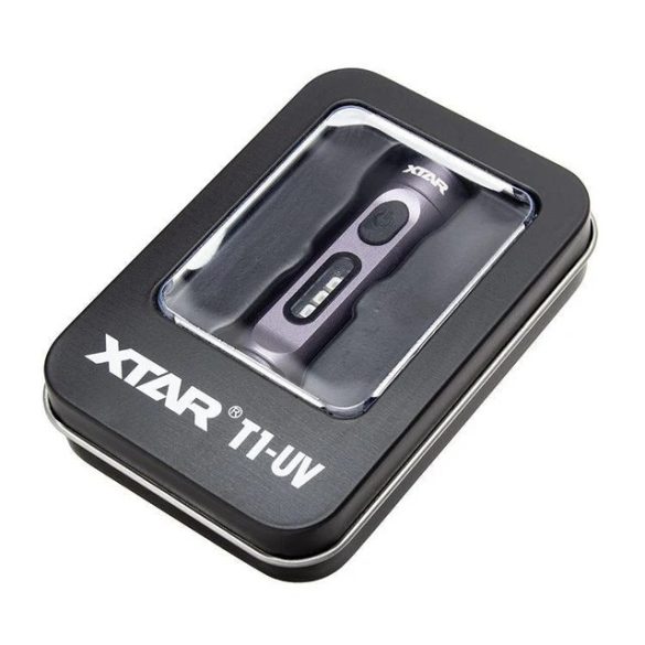 XTAR T1 MINI ultralight zseblámpa 500lm USB UV lámpával