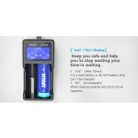 XTAR VC2 akkutöltő 2 csatornás Li-ion akkukhoz 3,6/3,7V