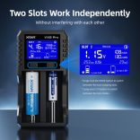 XTAR VX2 PRO Li-ion,LFP,Ni-Mh smart charger+tester