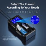 XTAR VX2 PRO Li-ion,LFP,Ni-Mh smart charger+tester