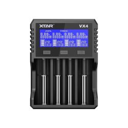   XTAR VX4 KT akkutöltő 4 db akkuhoz  (Li-ion,Ni-Mh,Ni-Cd) + reaktiválás