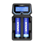 XTAR X2 NEW Li-ion/IMR/INR/ICR Ni-Cd/Ni-Mh akkuhoz,2 csatornás 230V