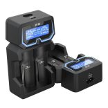 XTAR X2 NEW Li-ion/IMR/INR/ICR Ni-Cd/Ni-Mh akkuhoz,2 csatornás 230V és USB