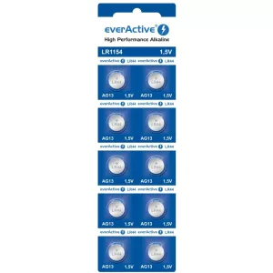 everActive AG13, LR44, LR1154, G13  alkáli gombelem bliszteres/10