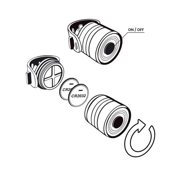 everActive  BL-X3R BLINKY LED kerékpár lámpa szett