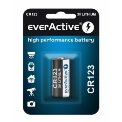 everActive CR123 lithium elem 3V bl/1