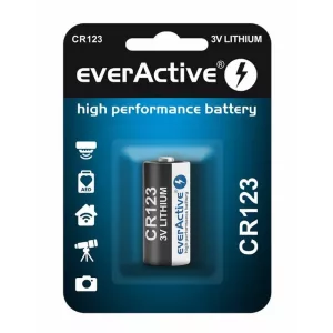 everActive CR123 lithium elem 3V bl/1