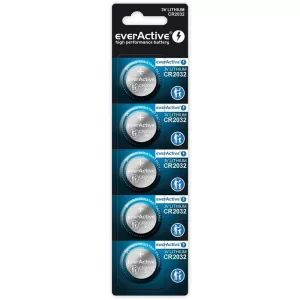 everActive CR2032 lithium gombelem 3V bl/5