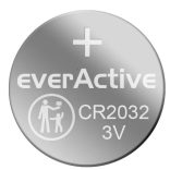 everActive CR2032 lithium gombelem 3V bulk/20 db