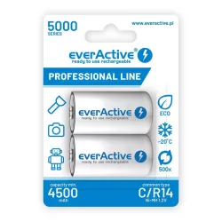   everActive akkumulátor Ni-Mh baby C HR14 5000mAh bliszteres/2