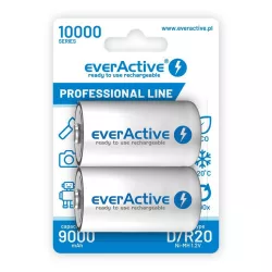   everActive akkumulátor NI-Mh góliát D HR20 10000mAh bliszteres/2
