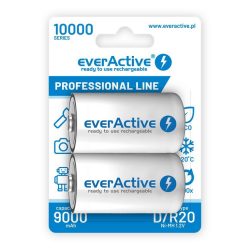 everActive akkumulátor NI-Mh góliát D 10000mAh bliszteres/2
