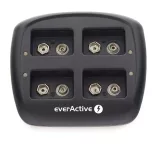 everActive NC-109 professzionális akkutöltő akár 4db 9V-os akkuhoz