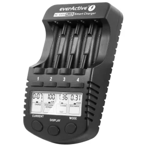 everActive NC1000 PLUS 4 csatornás akku töltő-kisütő-karbantartó +USB