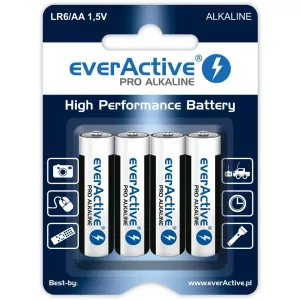 everActive PRO AA (LR6,ceruza) alkáli elem BL/4