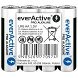 everActive PRO AA (LR6,ceruza) alkáli elem FÓLIA/4