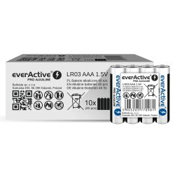 everActive PRO AAA (LR03,mikró) alkáli elem FÓLIÁS/4
