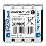 everActive PRO AAA (LR03,mikró) alkáli elem FÓLIÁS/4