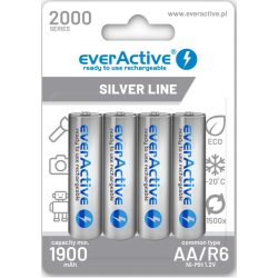everActive Silver Line AA (HR6) Ni-Mh akku 1,2V 2000mAh BL/4