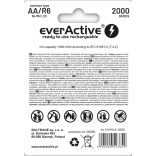 everActive Silver Line AA (HR6) Ni-Mh akku 1,2V 2000mAh BL/4