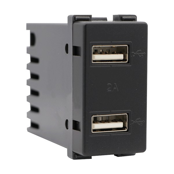 Image of LECCE USB ALJZAT DUPLA ANTRACIT