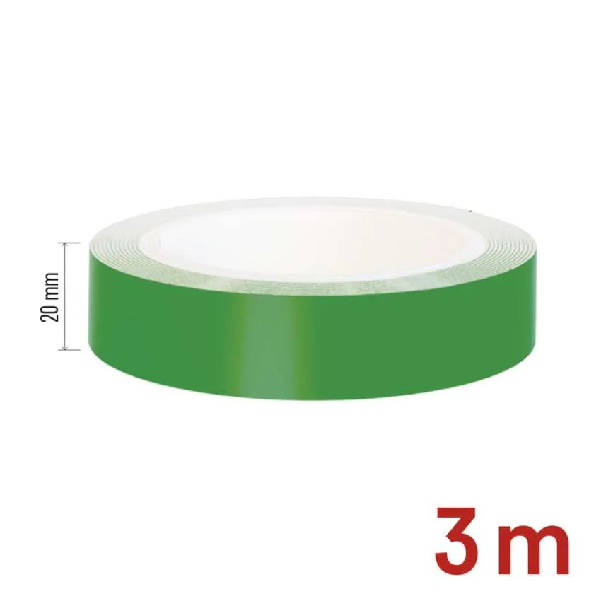 Image of EMOS kétoldalas habszalag 20 mm / 3 m, zöld F6090