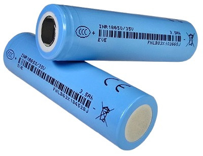 Image of EVE 18650-35V Li-ion ipari akku 3,6V 3500mAh 10A 18650 35V