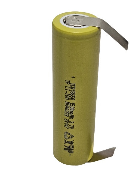 Image of Tenpower ICR18650 SG15 Li-ion 3,7V ipari akku,1500mAh 30A "U" forrfüllel