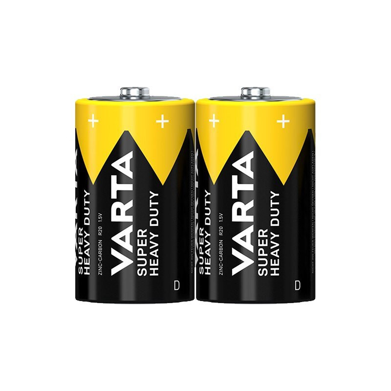 Image of Varta Super Heavy Duty D féltartós góliát elem (R20) fólia/2