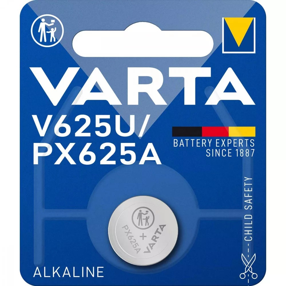 Image of 1,5V Varta alkáli gombelem V625U (LR9) bl/1