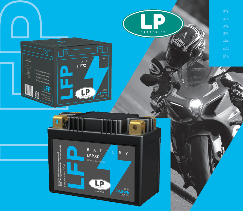 Landport LTX7-3 Nano-Gel motorakkumulátor